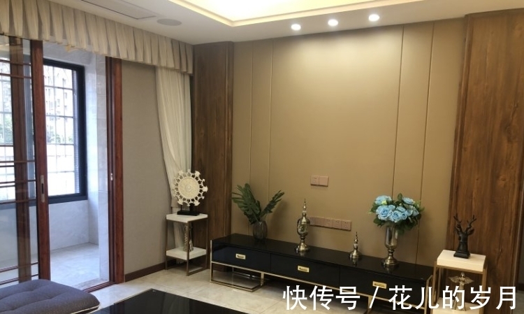 墙壁|110㎡简欧三居室,硬装15万装出轻奢大气的效果,非常值得参考