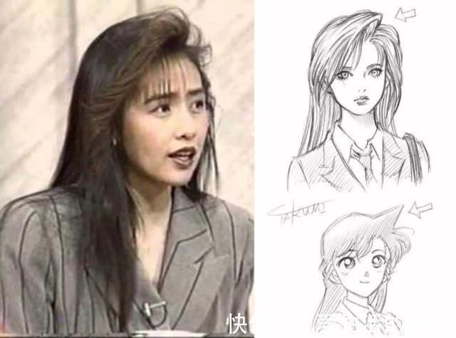 原型|柯南:灰原哀的原型是中森明菜,但毛利兰的原型并不是工藤静香