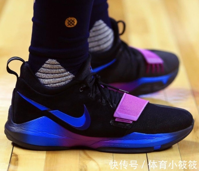 乔治 脸都不要了!乔治比赛上脚ZK4代,自己的签名鞋不穿了,PG6无望?