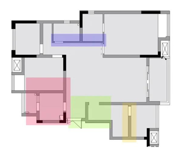 黑白灰|120㎡现代三居，经典时尚黑白灰，优雅中透出质感