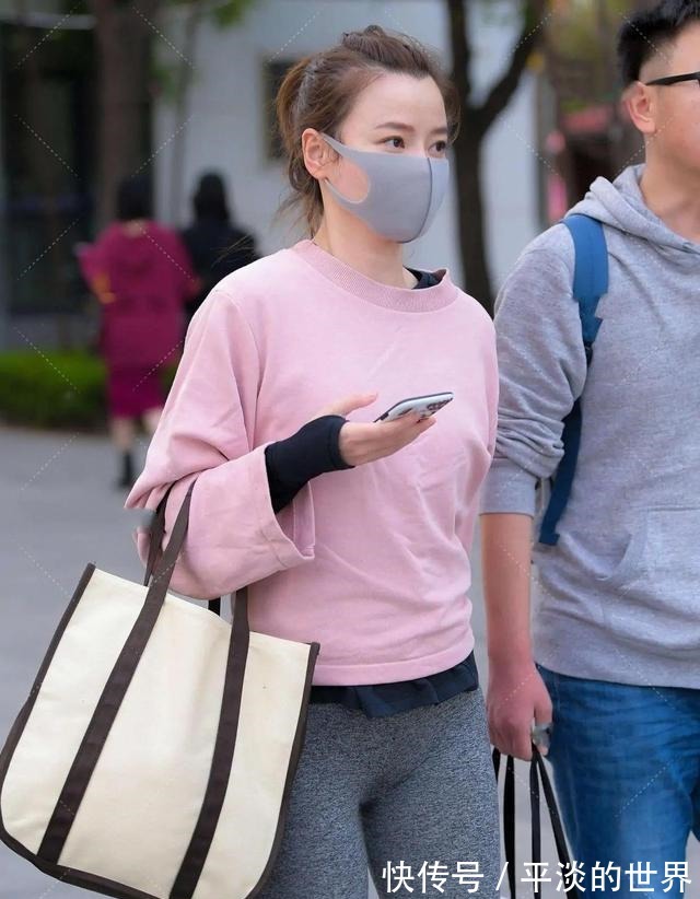 格子 穿上真丝瑜伽裤，让你放松心情，遮肉显瘦！