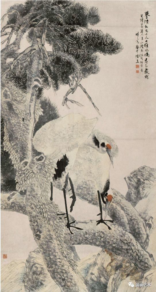 松鹤延年——名家笔下的松鹤图