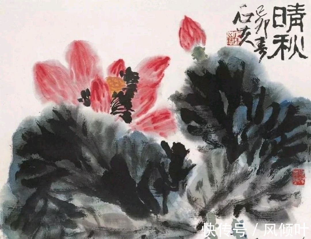 郭石夫$北京画院|郭石夫花鸟画,有书卷气的大写意