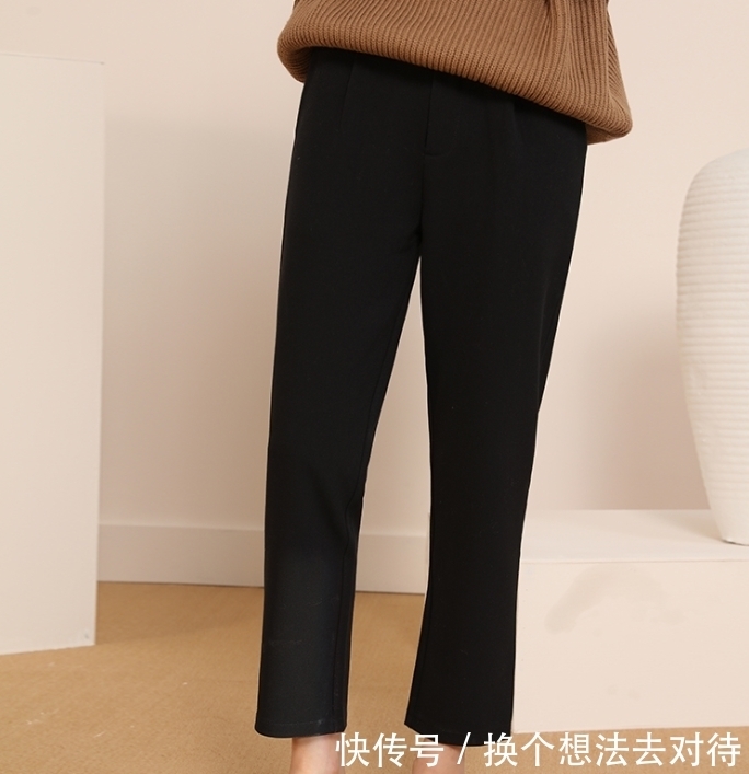 伊心美妆 微胖的女生穿裤子,建议多穿2种款式,显瘦又百搭,还提升气质