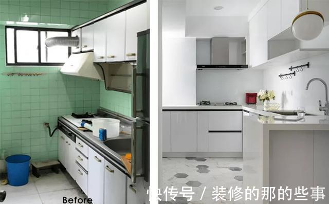 六角砖|65㎡老破小爆改三室+小书房,老破小完美逆袭