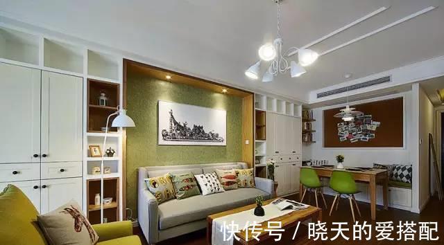 餐厅|果然小户型还是更适合做个卡座餐厅,省空间又实用