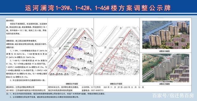 江苏运河置业有限公司|宿迁“烂尾房”运河澜湾又有新动静了,部分楼栋进行调整!