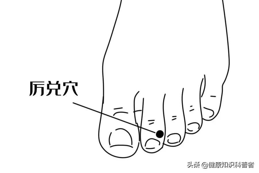 五输穴|六腑分布在指趾末端的六个井穴