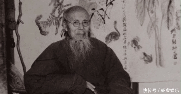 幅画&齐白石画的老虎没脸见人, 只有屁股, 为什么 放大后才发现玄机!