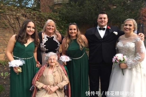 婚礼|奶奶应邀成为孙女婚礼上的花童,手拿魔法杖风头盖过了新娘