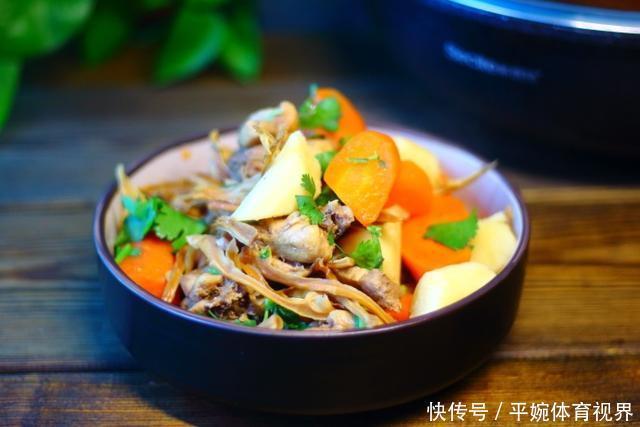 干竹笋|做炖菜食用不要太单一,5种食材混合搭配有荤有素,多吃也不腻