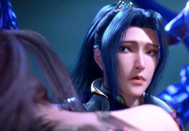 唐三|斗罗大陆:小舞的也牙齿太甜了吧,在唐三的怀里咬盔甲