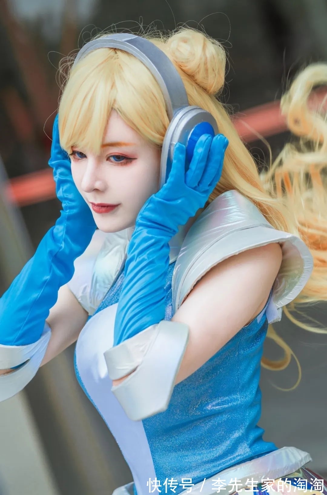 英雄联盟|cos:英雄联盟拉克丝科幻复古风cos正片@嚎哭深渊王者枫