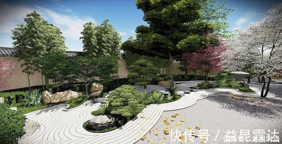 中国传统文化|8个“日式庭院”花园设计，日本人的院子，移步换景间都是禅意