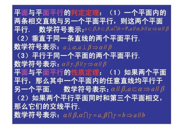 几何|高中数学立体几何+解析几何常用公式结论汇总！