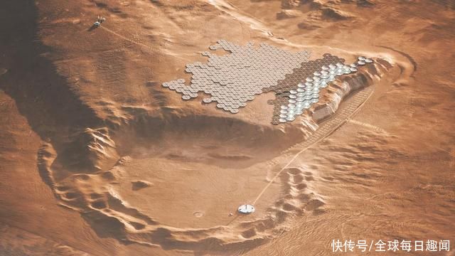 悬崖 科学家公布火星城市设计，坐落在悬崖边的城市可以容纳100万人