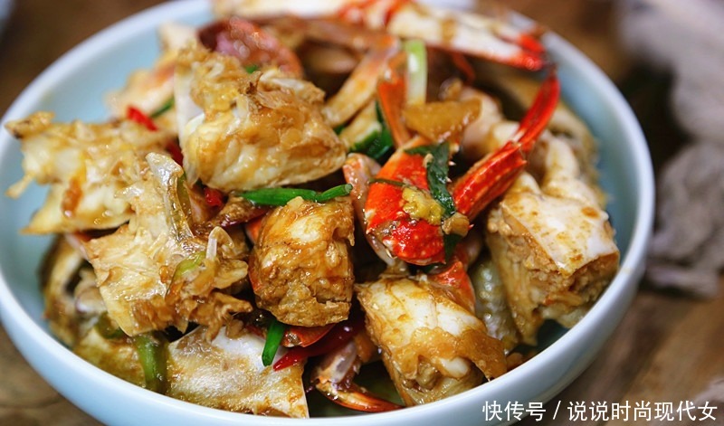 做法|无保留分享《姜葱炒蟹》简单详细做法,味道鲜美