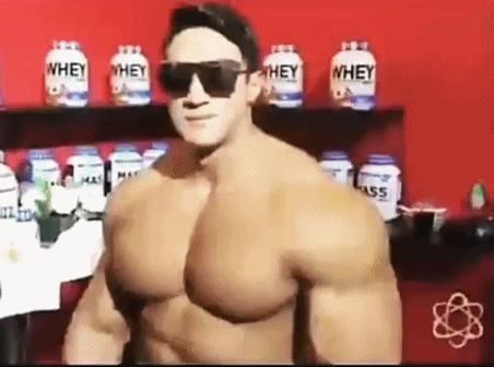 场面|当黄哲勋遇上E杯小姐姐,胸肌完全不输,场面一度十分尴尬