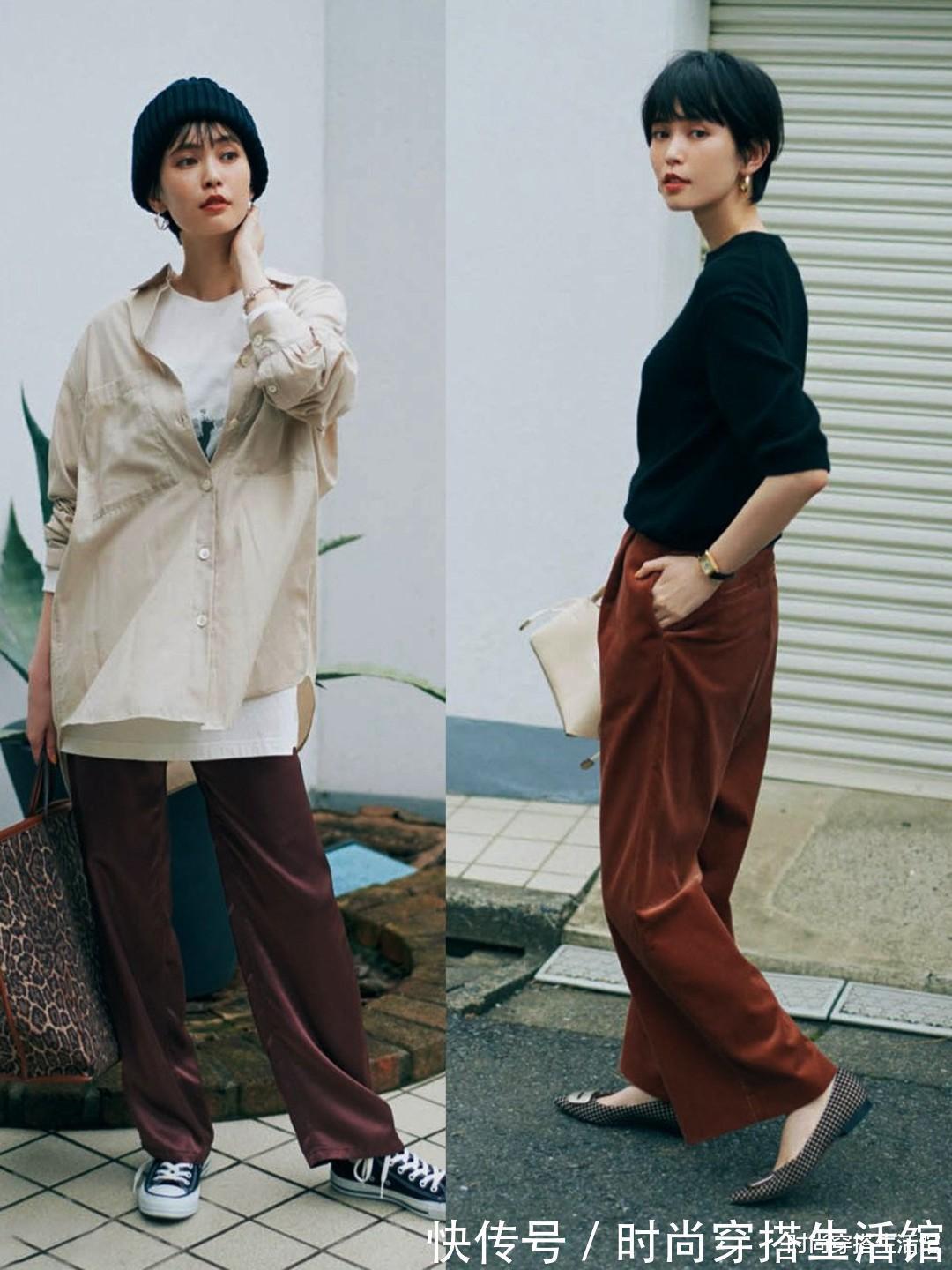 小个子 40岁左右女人,裤子在精不在多,今年流行这4条裤子,时髦又显瘦