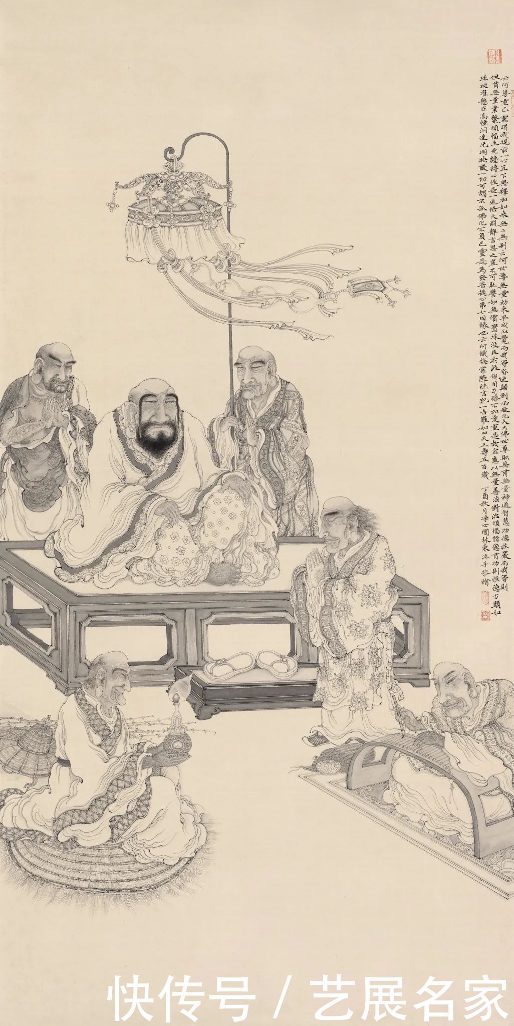 中国|【艺展中国】林东和他的白描工笔画