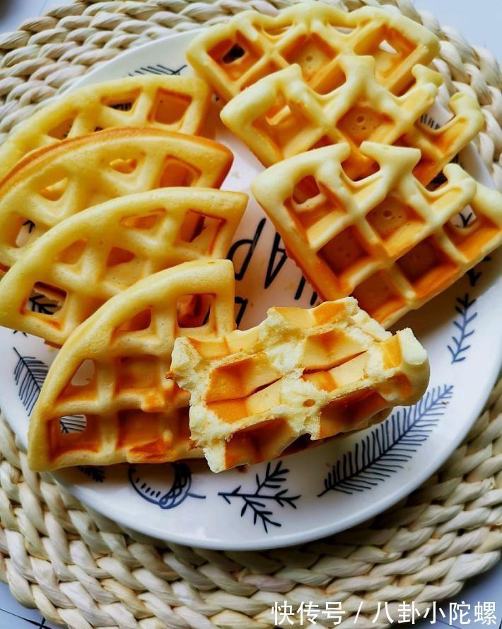 原味华夫饼|自制原味华夫饼，自己学会做法，再也不用出去买了，省钱了