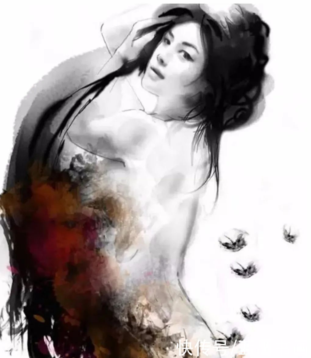  武侠小说当中|美女职员张榕珊，用武侠水墨惊艳世界，圆了大家一个武侠梦