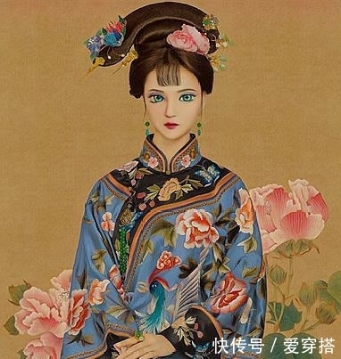 叶罗丽|《叶罗丽》当冰公主穿上清宫装,贵人装倾国倾城,皇妃装仙气满满