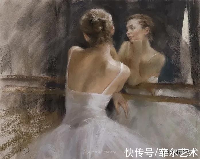 s婀娜多姿，美丽动人~西班牙画家维森特·罗梅罗·雷东多油画欣赏