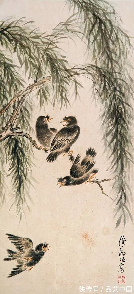 中国画&陆抑非：出色的大写意花鸟画家多半是书法家，大写意画是写出来的，不是画出来的