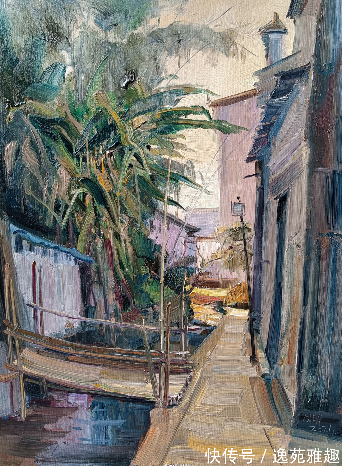 婺源#「写生作品」细品人间风景,把日子过得活色生香,孙同明作品欣赏