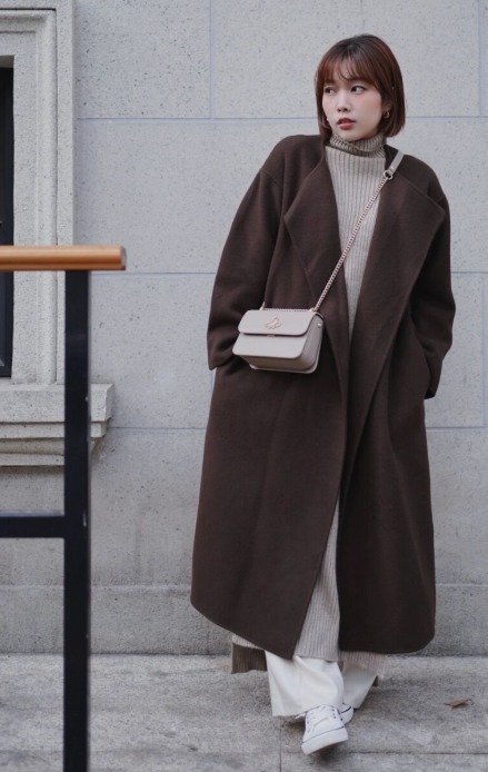 穿搭|今年火了一种外套:叫过膝大衣,不但保暖还遮肉,爱了!