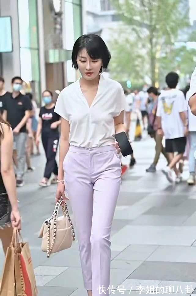 装扮|优雅的短发美女,这样的装扮更迷人