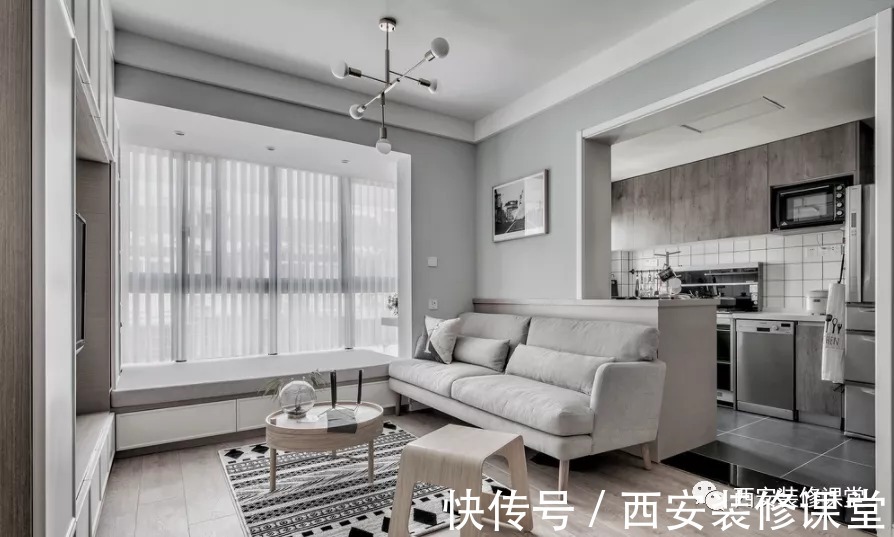 开阔|沙发墙开窗或者砸墙,放大整个空间