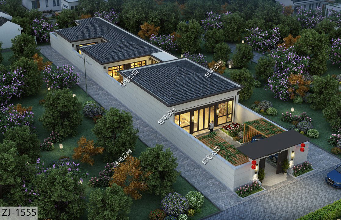 布局|养老房还是一层好,10套一层农村户型,建一栋出来送给父母正合适
