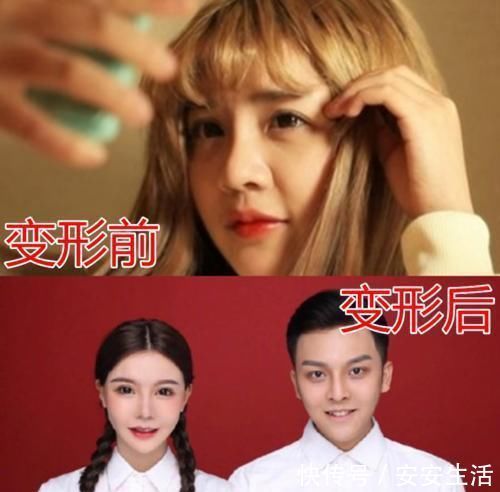 审美观|整成网红的韩安冉，与女儿对比，网友：女儿好看多了