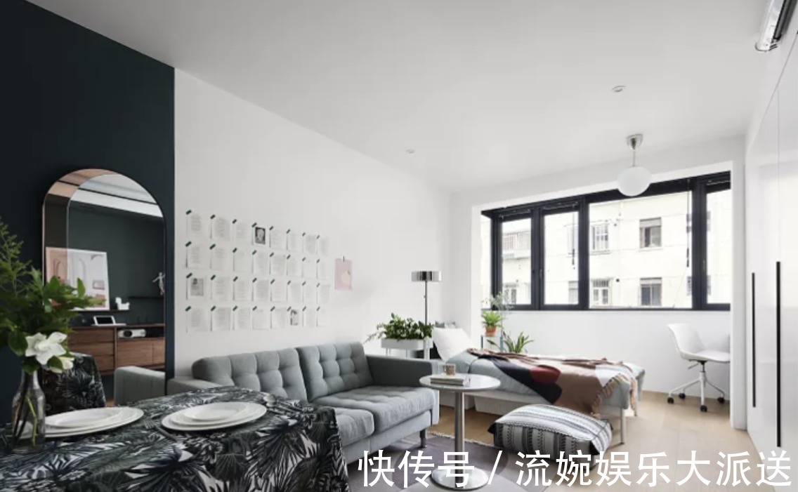 大户型|小户型要这么装，24㎡玄关秒变厨房和洗衣房，收纳翻倍方便实用！