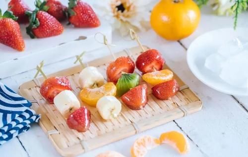 糖浆|优美水果冰糖葫芦，晶莹透亮美滋滋~