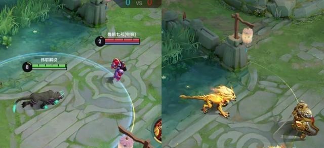 狩猎者|王者荣耀 天狼狩猎者VS李小龙 看看裴擒虎这两款皮肤特效差距