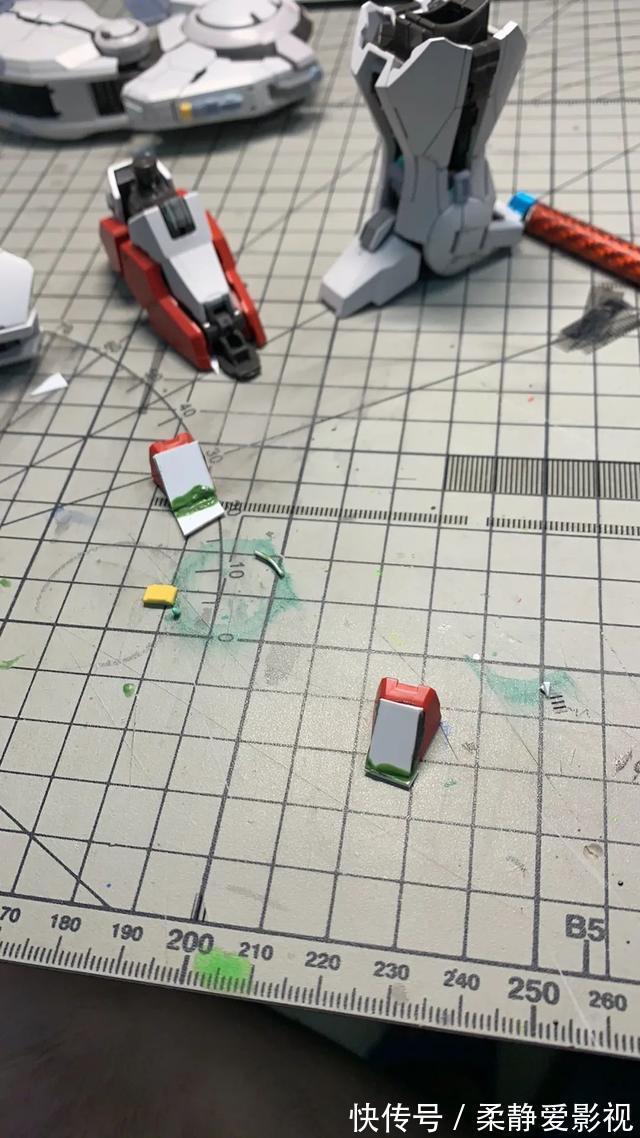 模型秀|高达模型秀:万代的PG能天使,作者超级认真