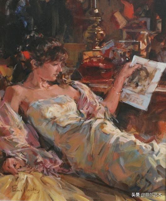 性感@英国艺术家用豪放泼辣的笔触,描绘出性感迷人的西洋女郎