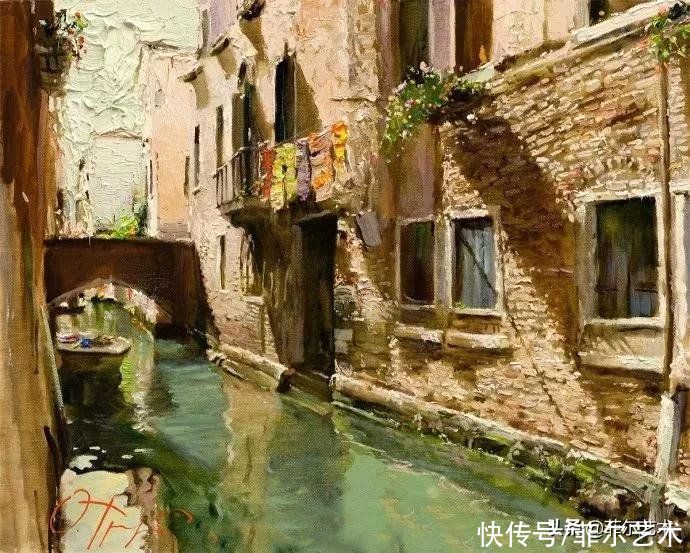 特罗菲莫夫|特罗菲莫夫独特的风景油画作品，每一张都叫绝了，真的很美