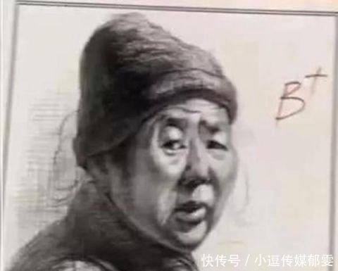 学渣|美术学霸和学渣的差距,老阿姨画成宋小宝?模特到底是啥样?