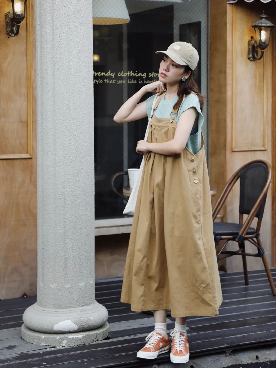 韩国小姐|小个子“不穿裤子”最显高！早秋流行这样穿，好看又时髦