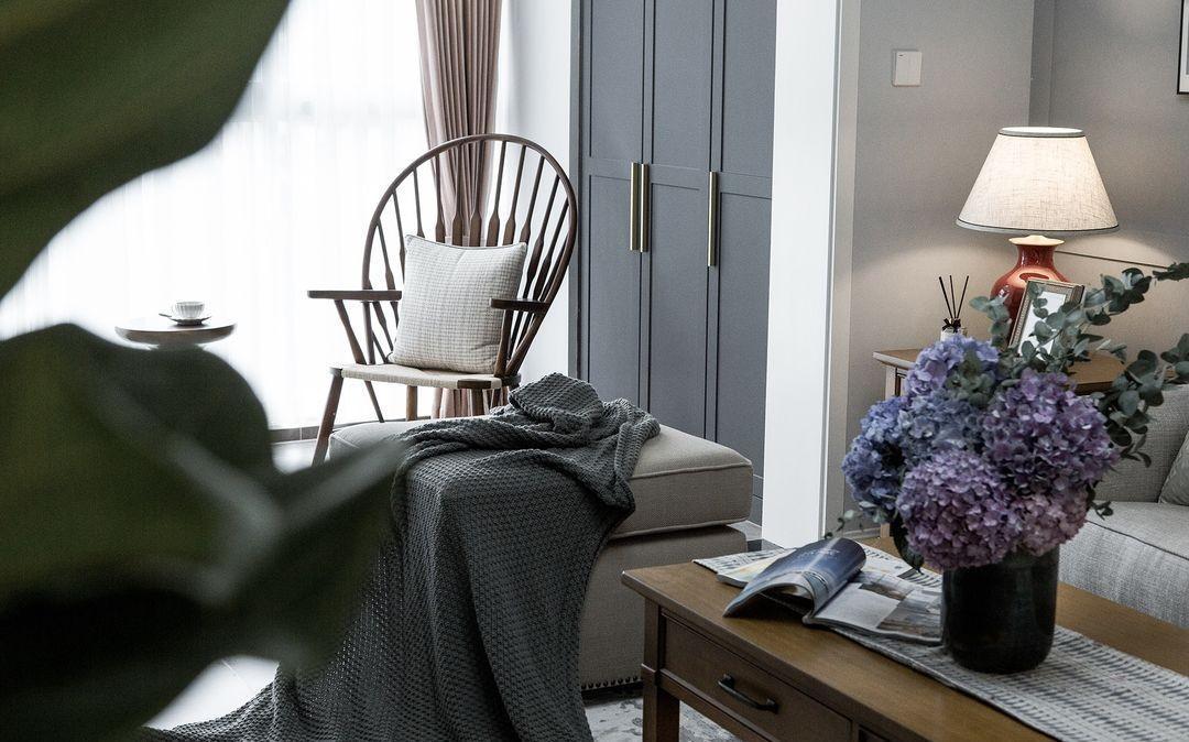浴室柜|美式轻奢风格打造三居室,用爱的名义去设计,用甜蜜来冠名