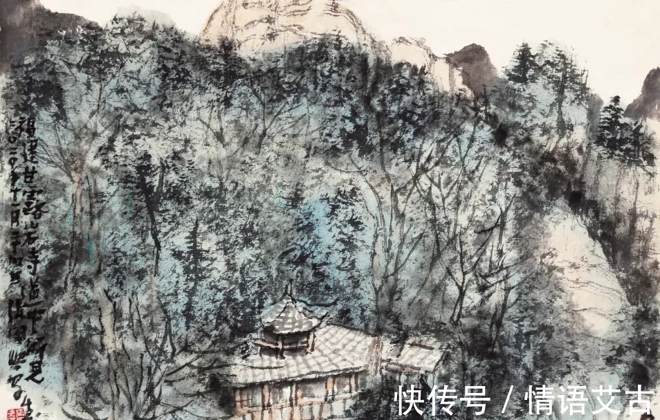 山水画$遵循自然｜张国兴辛丑年山水画写生新作