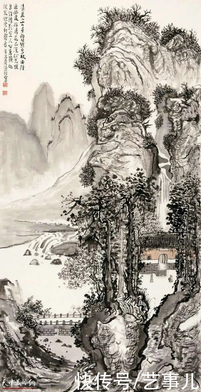 汤莉|天津美术学院首届“水墨为上”山水画高研班教学回顾
