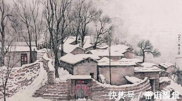 乡情#他是八零后中学老师,用钢笔画出逼真雪景,连外国人都被迷住了