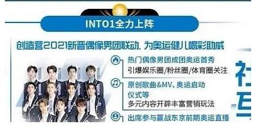 中英文版|INTO1首张EP有6首歌,第一首歌是奥运曲,还有3首重制曲