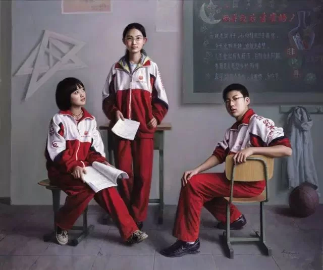 美女画家笔下的女孩 美女画家笔下的女孩