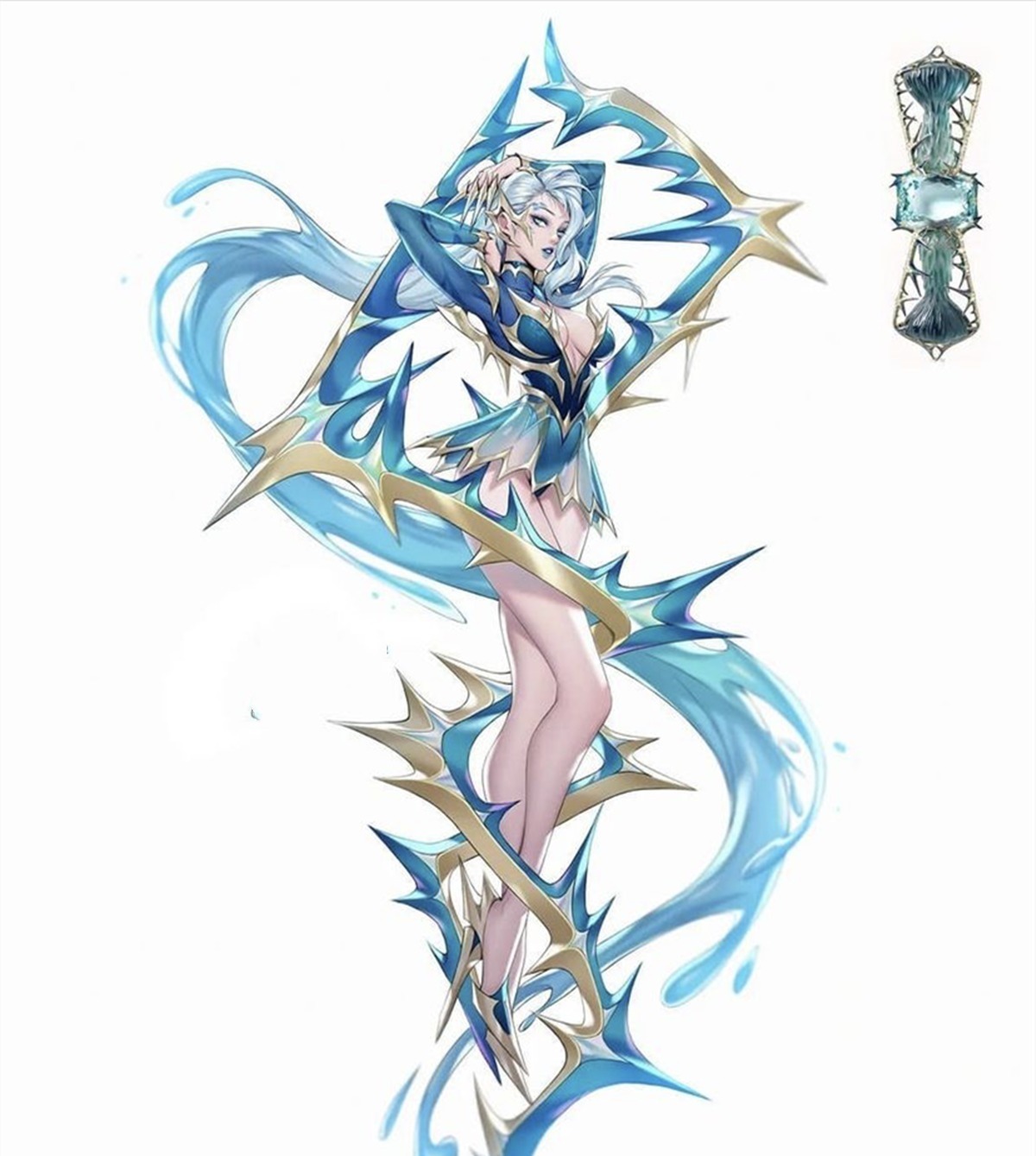 珠宝|当金属遇上二次元,不仅沉重的质感有了,还可以展现出古典美来